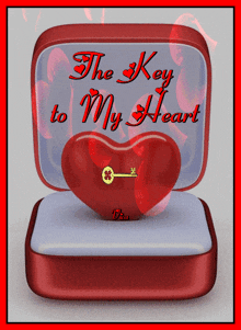 The Key To My Heart Love GIF - The Key To My Heart Love Heart GIFs