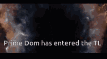 Prime Dom Entered GIF - Prime Dom Entered Tl GIFs