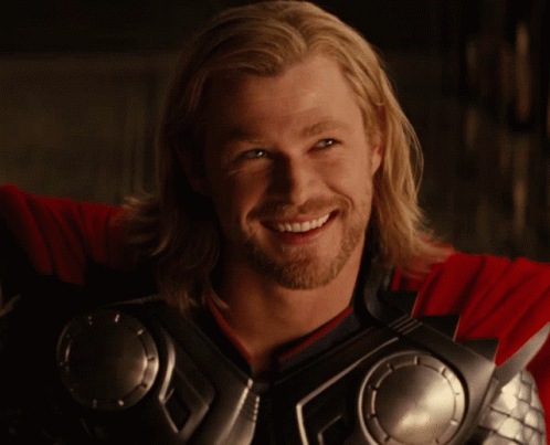 Thor Winking GIF - Thor Winking Marvel - Discover & Share GIFs