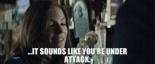 American Sniper Taya Kyle GIF - American Sniper Taya Kyle It Sounds Like Youre Under Attack GIFs