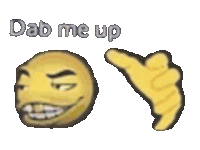 a cartoon drawing of a hand giving a thumbs up next to a smiley face with the word ignit on it