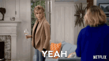 Yeah Grace And Frankie GIF - Yeah Grace And Frankie Season1 GIFs