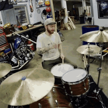Drumming Jake Massucco GIF - Drumming Jake Massucco Four Year Strong GIFs