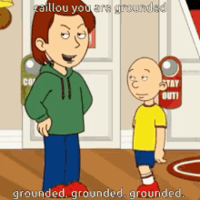 Caillou Gets Grounded Grounded GIF - Caillou Gets Grounded Grounded Caillou GIFs