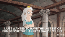 I Just Wanted To Last Bit Of Fun GIF - I Just Wanted To Last Bit Of Fun Before The Happiest Day Of My Life GIFs