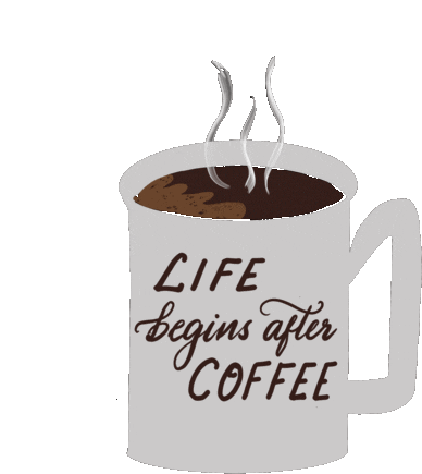 Coffee Cup Of Joe Sticker - Coffee Cup Of Joe Decaf Stickers