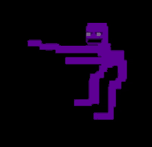 Purple Man Dancing GIF - Purple Man Dancing Pixels GIFs