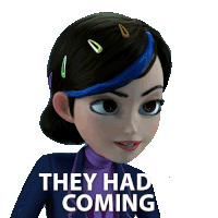 They Had It Coming Claire Nuñez Sticker - They Had It Coming Claire Nuñez Trollhunters Tales Of Arcadia Stickers