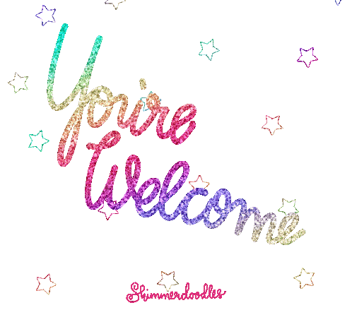 You'Re Welcome Youre Very Welcome Sticker
