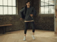 Oh Yeah! - Millie Bobby Brown X Converse Gif GIF - First Day Feels Converse Forever Chuck GIFs