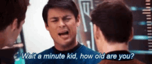 How Old Are You Wait A Minute GIF