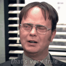 Thats Very True Correct GIF - Thats Very True Correct Dwight Schrute GIFs