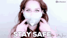 Stay Safe Mask GIF - Stay Safe Mask Covid GIFs