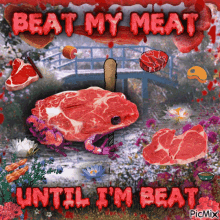 Beat My Meat Meat Beat GIF - Beat My Meat Meat Beat Beat Meat GIFs