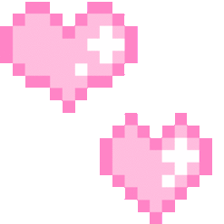 Hearts Love Sticker - Hearts Love Pixel Stickers