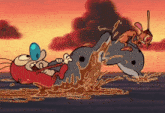 Ren And Stimpy Ren And Stimpy Adult Party GIF