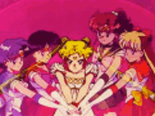 Sailor Moon Defeats Queen Beryl GIF