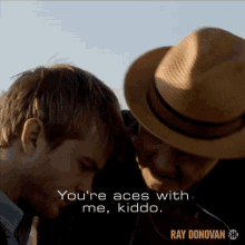 Youre Aces With Me Kiddo Respect GIF - Youre Aces With Me Kiddo Respect Thinks Highly GIFs
