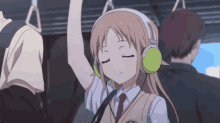 Anime Music Drawing Headphones girl listening to music black Hair manga anime  Music Video png  PNGWing