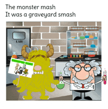 Monster Mash Gnome GIF