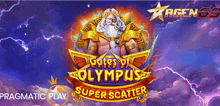 a game called gates of olympus super scatter is being played by pragmatic play