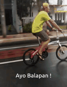 Folksid Ayo Balapan GIF - Folksid Ayo Balapan Folding Bike GIFs
