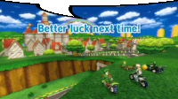 Better-luck-next-time Mario-kart Sticker - Better-luck-next-time Mario-kart Wii Stickers