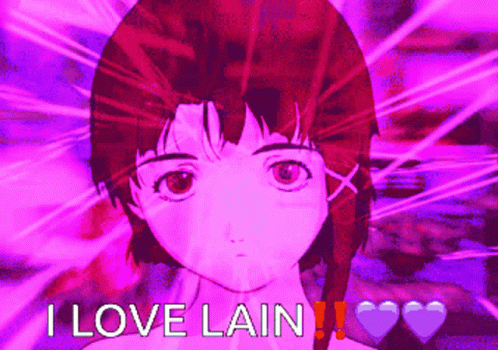Lain, Heart Locket GIF