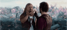Thor And Quill Peter Quill GIF - Thor And Quill Peter Quill Chris Hemsworth GIFs