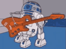R2d2 Guitar GIF - R2d2 Guitar Star Wars GIFs