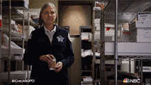 Offers A Cup Of Coffee Trudy Platt GIF - Offers A Cup Of Coffee Trudy Platt Amy Morton GIFs