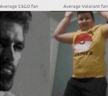 Average Valorant Fan Average Csgo Fan GIF