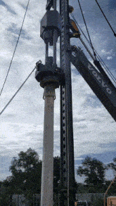 Diesel Hammer Crane GIF