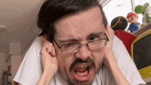 This Is Too Loud Ricky Berwick GIF - This Is Too Loud Ricky Berwick What Is This Voice GIFs
