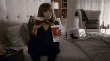 Seriously GIF - The Last Man On Earth Gail Klosterman Drink GIFs