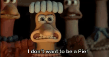 I Don'T Want To Be A Pie! - Chicken Run GIF