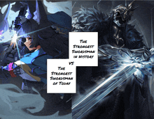 the strongest swordsman in history vs the strongest swordsman of today