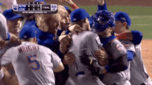 New York Mets Mets Win GIF - New York Mets Mets Win Jump GIFs