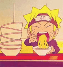 Nikki on Twitter smol Naruto eating ramen makes me happy  ω  anime  art httpstco0JEKnNgn37  Twitter