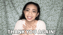 Thank You Again Camille Viceral GIF - Thank You Again Camille Viceral Salamat GIFs
