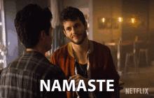 Namaste Forty Quinn GIF - Namaste Forty Quinn James Scully GIFs
