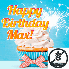 Happy Birthday Max GIF - Happy Birthday Max Gluten Free GIFs