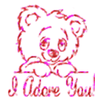 I Adore You Love You Sticker - I Adore You Love You Love Stickers