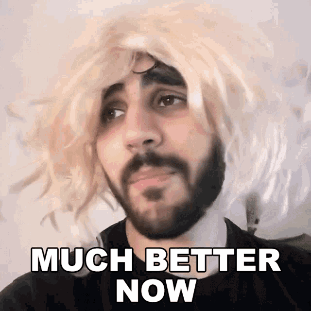 Much Better Now Rudy Ayoub GIF - Much Better Now Rudy Ayoub Its Better Now GIFs