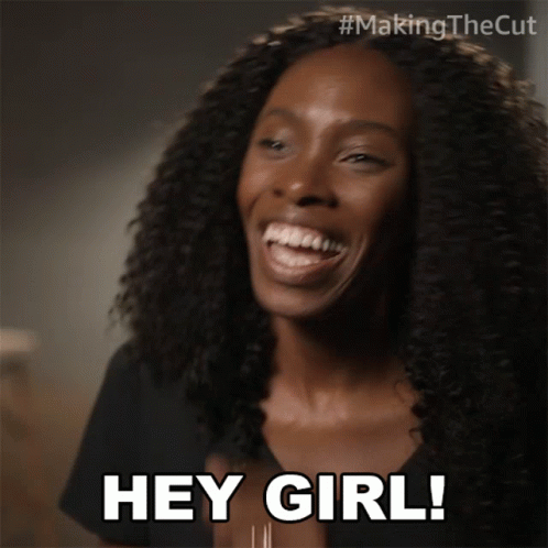 Hey Girl Andrea Pitter GIF - Hey Girl Andrea Pitter Making The Cut ...