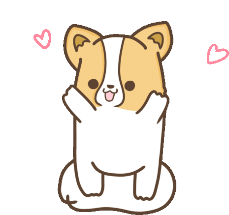Iloveyou Doggo Sticker - Iloveyou Love Doggo Stickers
