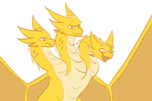 d ragon h ydra dragonn yellow derg