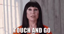 Touch And Go GIF - Moria Casan Touch And Go Prisoner GIFs