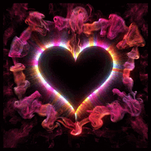Smokin Hot Love Flaming Heart GIF - Smokin Hot Love Flaming Heart Passionate Heart GIFs