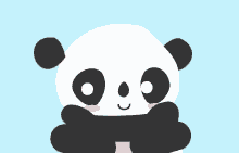 panda aggressive very devil cute
